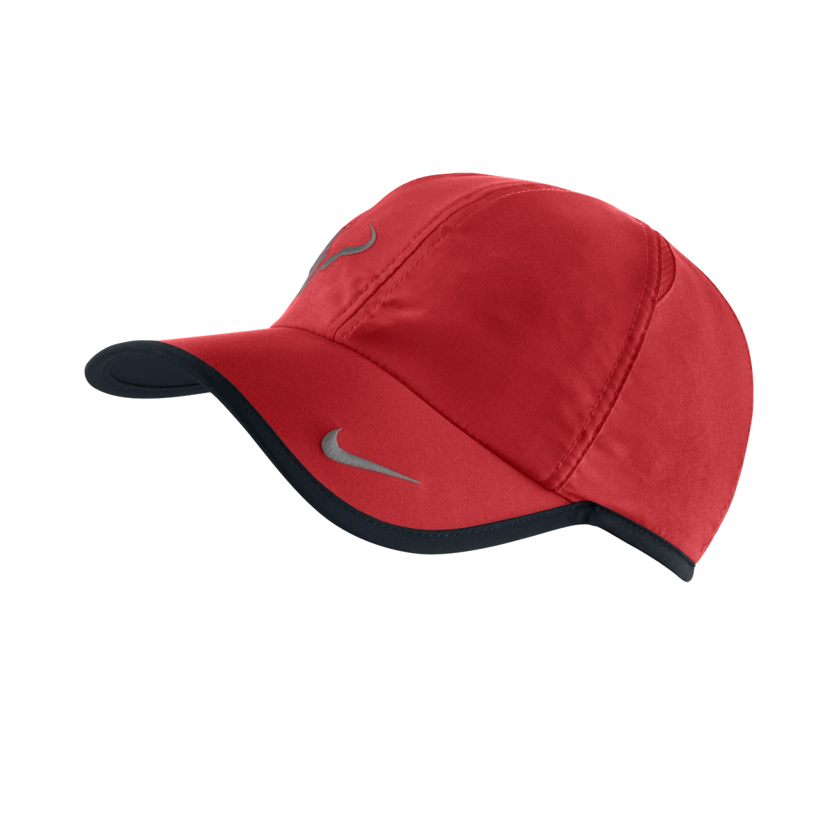 Nike Rafa Bull Logo hat in Crimson w/Black & Soft Grey [398224-622] from the Spring 2011 tennis collection